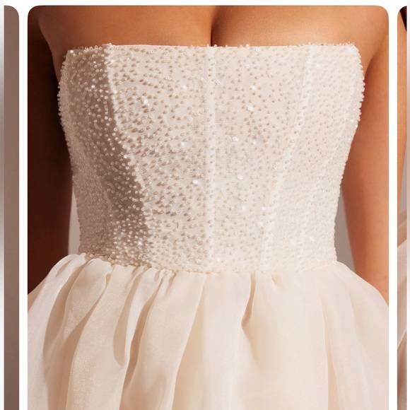 Bridal Teacup Dress - Picture 4 of 9